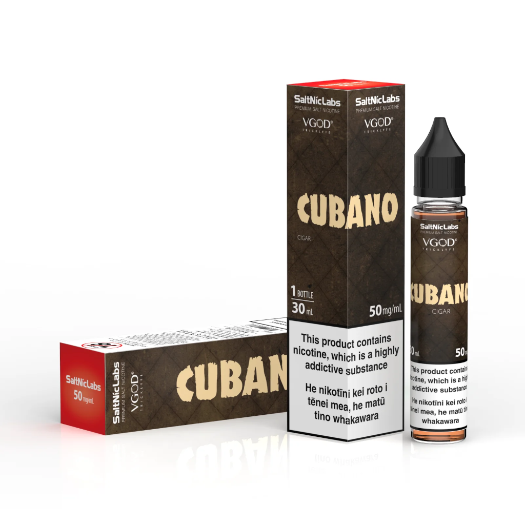 Vgod Cubano Rich Creamy Cigar Saltanic 30ml