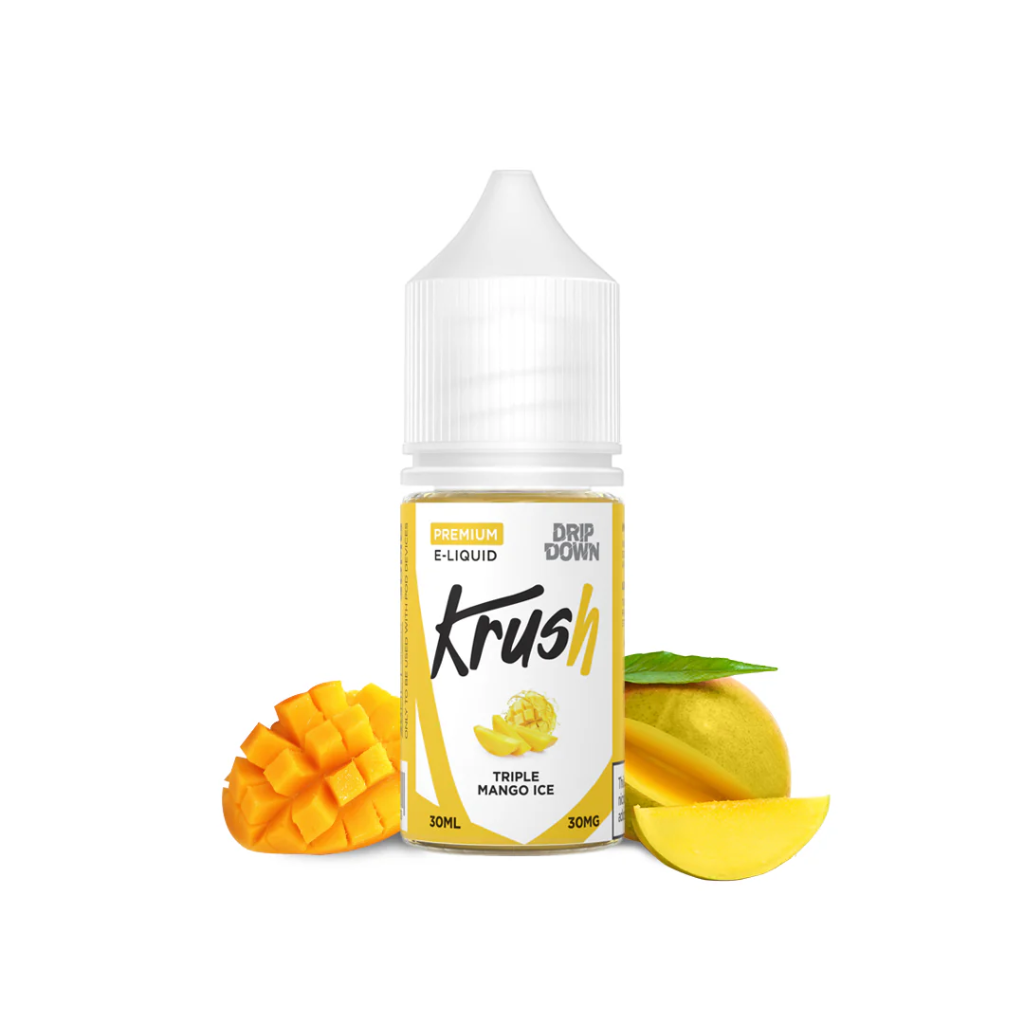 Drip Down Krush Iced Tripple Mango Saltnic 30ml