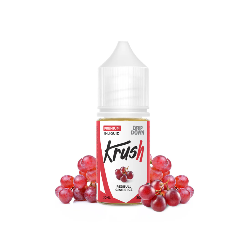 Drip Down Krush Iced Redbull Grapes Saltnic 30ml