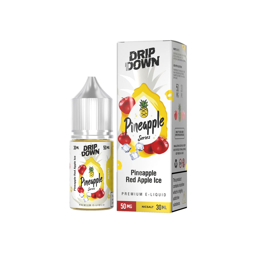 Drip Down Iced Pineapple Red Apple Saltnic 30ml
