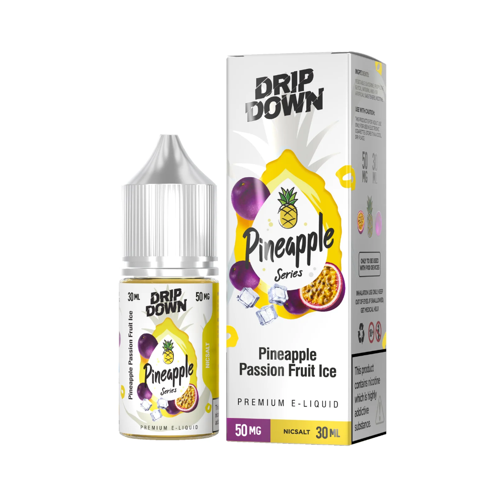 Drip Down Iced Pineapple Passion Saltnic 30ml 