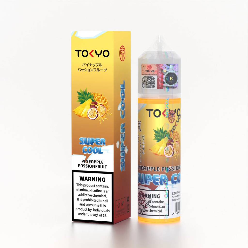 Tokyo Super Cool Pineapple Passionfruit Freebase 60ml
