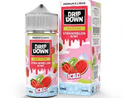 Drip Down Iced Strawmelon Kiwi Freebase 100ml