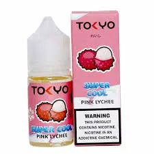 Tokyo Super Cool Pink Lychee Saltnic 30ml