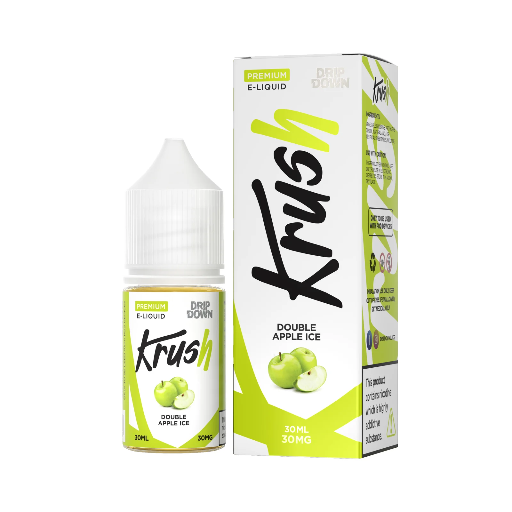 Drip Down Krush Iced Double Apple Saltnic 30ml 