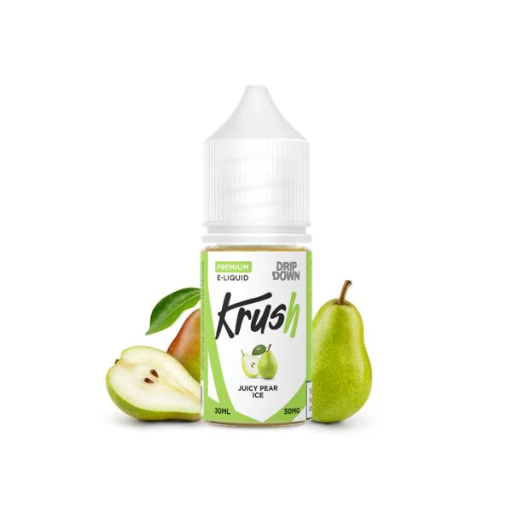 Drip Down Krush Iced Juicy Pear Saltnic 30ml 