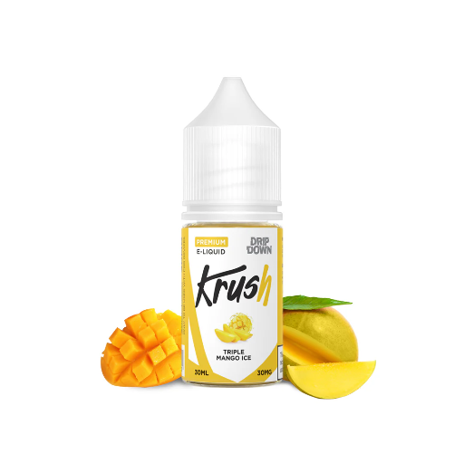 Drip Down Krush Iced Tripple Mango Saltnic 30ml