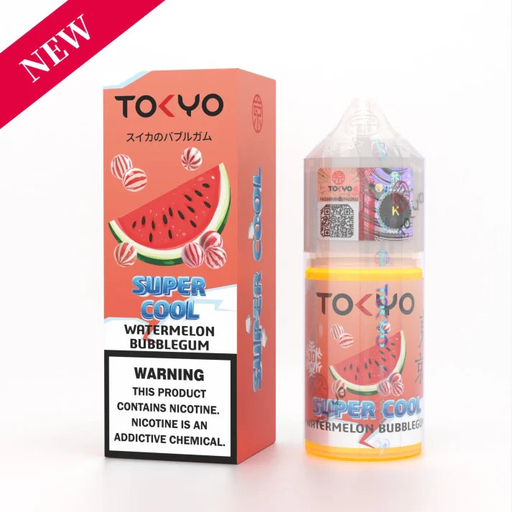 Tokyo Super Cool Watermelon Bubblegum Saltanic 30ml