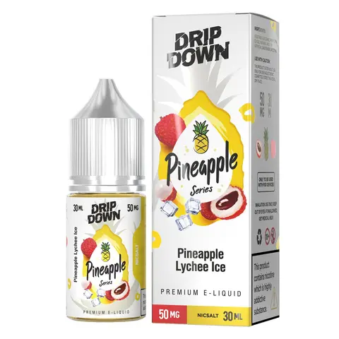 Drip Down Iced Pineapple Lychee Saltnic 30ml