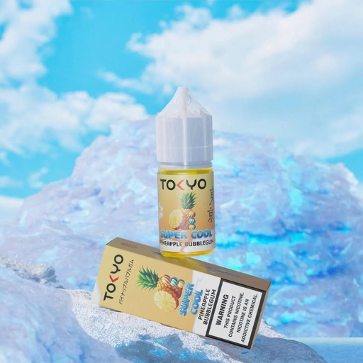 Tokyo Super Cool Pineapple Bubblegum Saltnic 30ml